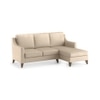 Abbey Sectional Sofa (Colour : Pearl, Cushion : Hard, Seater : Right Aligned 2 Seater + Right Aligned Chaise)