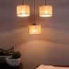 Devansh Solid Wood Electric Wall Light in Brown Colour with Multi Shade Count of 1 Light