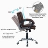 Veaoilaa Mid Back Executive Chair in Brown Colour