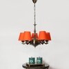 Devansh Wood Wall Mounted Lamp With Black Cotton Shade
