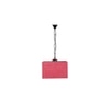 Julio Pink Natural Fiber Hanging Light