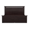 Fidora Solid Wood Queen Size Drawer Storage Bed In Mahogany Finish