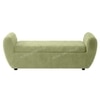 Redol Boucle 2 Seater Ottoman Bench with Storage  in Pista Green Color