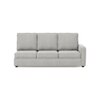 Apollo Sofa (Colour : Vapour Grey, Cushion : Hard, Back Type : High Back, Seating Capacity : Left Aligned 3 Seater + Left Aligned Chaise)