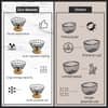 Cache Wire Basket With Wooden Stand Black