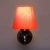 Devansh Metal Electric Wall Light in Antique Gold Colour with Orange Shade Count of 1 Light