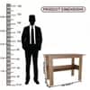 Spydercraft Spacio Modern Study Table in Noce Lyon Finish