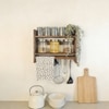 Diana Wooden Kitchen Storage Rack
