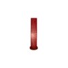 Oliver Maroon Cotton Shade Floor Lamp