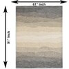 Sierra Ombre Carpet Size 7.7x5.1 ft.