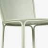 Chalet Metal Patio Chair in Sage Green Colour