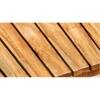 Hevea Solid Wood Bench in Rustic Teak Finish