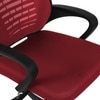 Diicea Mid Back Ergonomic Chair in Red Colour