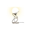 Lucca Gold Table Lamp With Metal Base