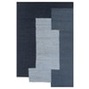 Jaipur Rugs Soft Geometric Jute Dhurrie Rug Black 6x9 ft