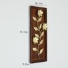 W-Oliver Abstract Metal Wall Decor in Gold Set of 1