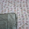 Sage Premium Cotton Comforter Floral Double Bed Reversible 350 Gsm Size 240 X 220 Cms