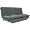 Bliss 3 Seater Sofa Cum Bed In Grey Colour