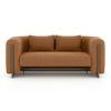 Reno Two Seater Fabric Sofa in Rust Boucle