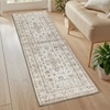 Luxe Home Polyester Golden Dusk Runner(2x5 Feet, Multicolor, TPR)
