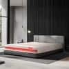 Quboid 3 Zoned NRG Layer Medium Firm Qube Cell Mattress with Zero Motion Transfer (75 x 70 in, 8 Inches)