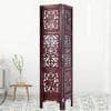 Terrence Solid Wood 4 Panel Room Divider