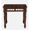 Hrida Solid Wood 4 Seater Dining Table in Teak Finish