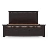 Fidora Solid Wood Queen Size Bed Without Storage (Mahogany Finish)