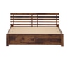 Penta Solid Wood King Size Non Storage Bed In Provincial Teak Finish