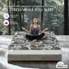 MEMOLATEX Visco Pro Memory Foam with Bamboo Charcoal fabric Queen Size Mattress (72 x 60 in, 10 Inches)