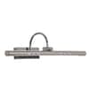 WILLOW LED Adjustable Swivel Picture Light in Antique Nickel