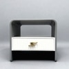 Driftline Wood Side Table in Grey Colour