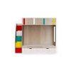 Pinwheels Bunk Bed with Storage in Oak Colour BKBB040