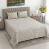 Threads Silky Touch Premium Super Double Queen Size Flat Bedsheet 254 x 230 cms