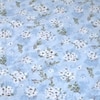 Diya Blue Floral Cotton Comforter Double Bed Reversible 350 Gsm Size 240 X 220 Cms