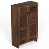 Bluewud Wimzoe Engineered Wood Shoe Racks In Brown Maple Finish