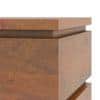 Vector Solid Wood TV Unit in Amber Walnut Finish