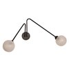Twin Ball Swivel Wall Sconce By Shoppeefry
