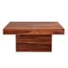 Pluto Solid Wood Coffee Table in Natural
