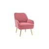 Ellie Accent Chair in Pink Colour
