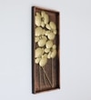 W-Poppy Abstract Metal Wall Decor in Gold Set of 1
