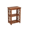 Lala XL Solid Wood Bookshelf in Honey Oak Finish