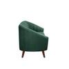 Nilo Velvet 3 Seater Sofa in Green Colour