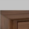 Scandinavian Dover Oak Side Table in Brown Colour