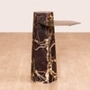 Rico Marble Side Table in Beige Colour