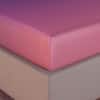 Stoa Paris 300TC UltrSatin Super King Bedsheet Set Satin Super Pink Indigo