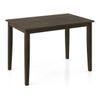 Ava 4 Seater Dining Table Set in Umber Walnut Finish