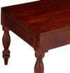 Hudson Sheesham Wood Traditional Rectangle Coffee Table In Honey Finish