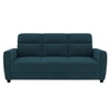 Alvaro Velvet 3 Seater Sofa T Blue Color