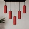 Devansh Solid Wood Electric Wall Light in Brown Colour with Black Shade Count of 1 Light